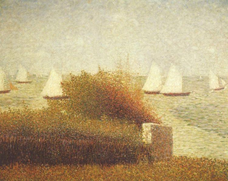 Georges Seurat Die Rede von Grandcamp